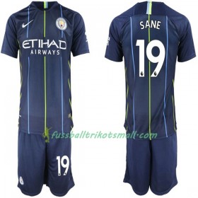 Fußballtrikots Manchester City Sane 19 Kinder 2018-2019 Kurzarm Auswärts-trikot kaufen